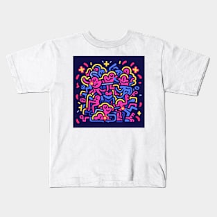 Dopamine Palette Kids T-Shirt